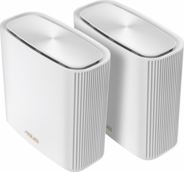 ASUS ZenWiFi AX Mesh WLAN System 2er Set, weiß (XT8) [WLAN AX, AX6600, bis zu 6600 Mbit/s, Triband, MU-MIMO]