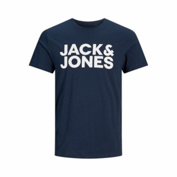 Футболка с коротким рукавом мужская Jack & Jones JJECORP LOGO TEE 12151955 Тёмно Синий