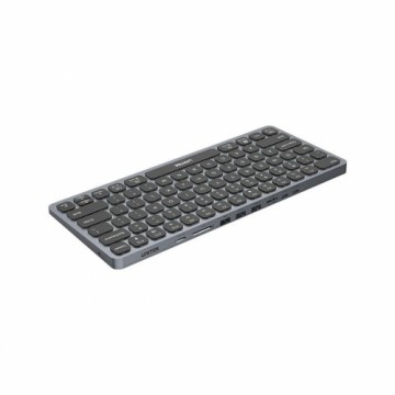 Blueutooth klaviatūra Unitek D1092A Qwerty US Monohromatiskais