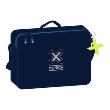 School Satchel Munich Nautic Navy Blue 38 x 28 x 6 cm