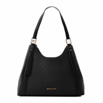 Sieviešu Rokassoma Michael Kors 35S3GW7L7B-BLACK Melns 37 x 26 x 15 cm