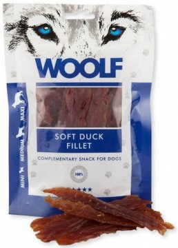 WOOLF Soft Duck Fillet - dog treat - 100 g