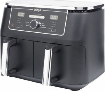 Ninja AF400EU fryer Double 9.5 L Stand-alone 2470 W Hot air fryer Black