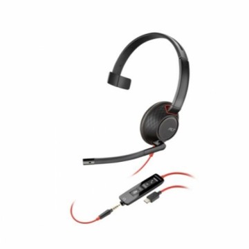 Austiņas ar Mikrofonu HP Blackwire 5210 Melns