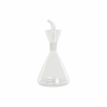 Cruet DKD Home Decor Transparent Borosilicate Glass 250 ml 9 x 9 x 18 cm