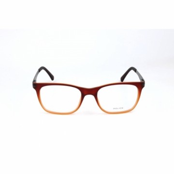 Men' Spectacle frame Police V1974-52N66M Brown Ø 52 mm