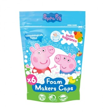 PEPPA PIG Putu veidošanas kapsulas, 6 x 20 g