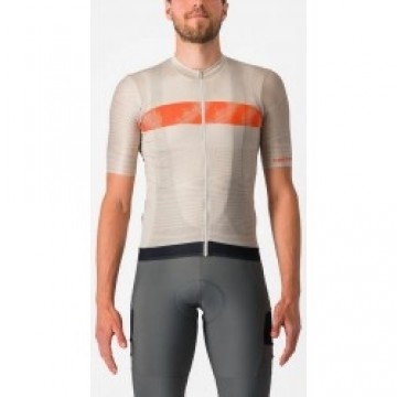 Castelli Velo krekls UNLIMITED ENDURANCE Jersey XL Gunmetal Gray/Clay