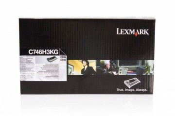 Original Toner Black Lexmark C746, C748 (C746H3KG)