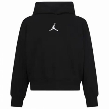 Толстовка с капюшоном для девочек Jordan Jordan Icon Play Чёрный