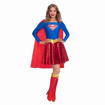 Bigbuy Carnival Маскарадные костюмы для взрослых Warner Bros Supergirl Супер-девушка 3 Предметы