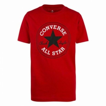 Child's Short Sleeve T-Shirt Converse Red 16 Years