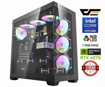 Mdata Gaming Core i9-14900F 16GB 1TB SSD RTX 4070 12GB NoOS