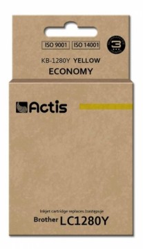 Actis KB-1280Y ink (replacement for Brother LC-1280Y; Standard; 19 ml; yellow)