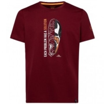 La Sportiva Krekls SOLUTION T-Shirt M M Sangria