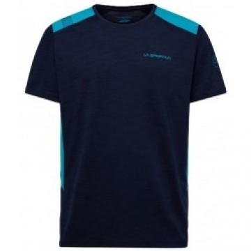 La Sportiva Krekls EMBRACE T-Shirt M M Deep Sea/Tropic Blue