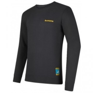 La Sportiva Džemperis CLIMBING on the MOON Sweatshirt M XL Carbon/Giallo