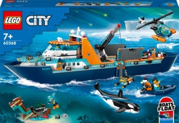 60368 LEGO® City Arktikas pētnieku kuģis