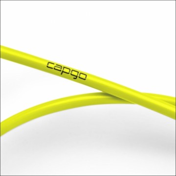 Pārslēdzēja trose apvalks Capgo BL PTFE 4mm neon yellow 3m