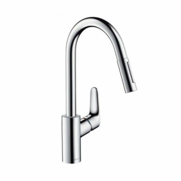 HANSGROHE   Hansgrohe Focus M41 Single lever kitchen mixer 240, pull-out spray, 2jet 31815000