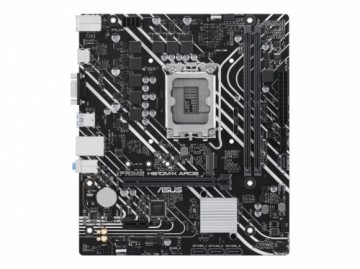 Asus   PRIME H610M-K ARGB | Processor family Intel H610 | Processor socket LGA1700 Socket | 2 DIMM slots - DDR5, non-ECC, unbuffered | Supported hard disk drive interfaces SATA-600, 1 x M.2 | Number of SATA connectors 4