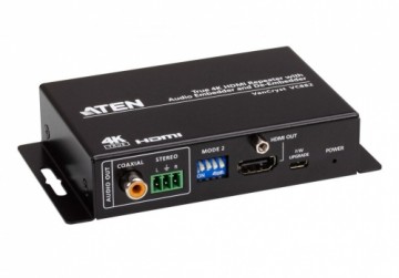 Aten   True 4K HDMI Repeater with Audio Embedder and De-Embedder | VC882