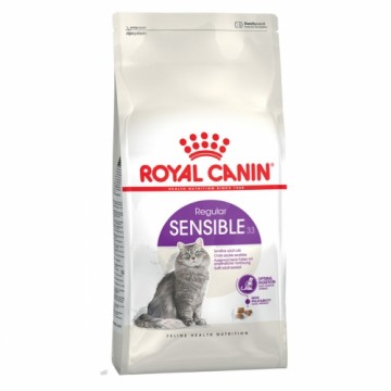Kaķu barība Royal Canin Sensible 33 Pieaugušais Rīsi Putni 4 Kg