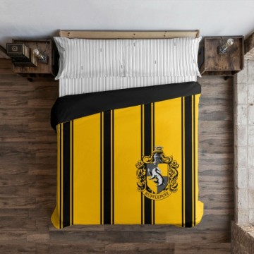 Nordic cover Harry Potter Hufflepuff Yellow Black 260 x 240 cm Super king