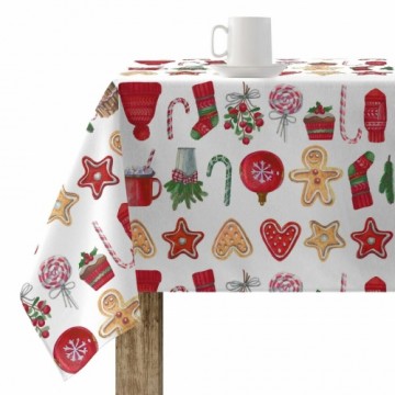 Stain-proof resined tablecloth Belum Merry Christmas 300 x 140 cm