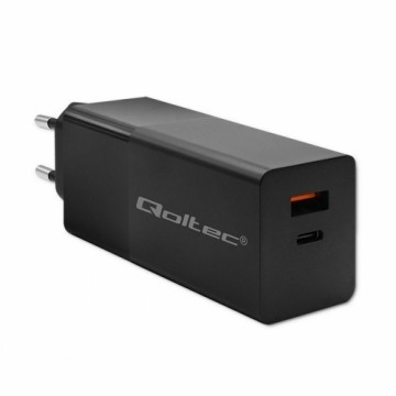 Sienas Lādētājs Qoltec 52382 Melns 100 W (1 gb.)