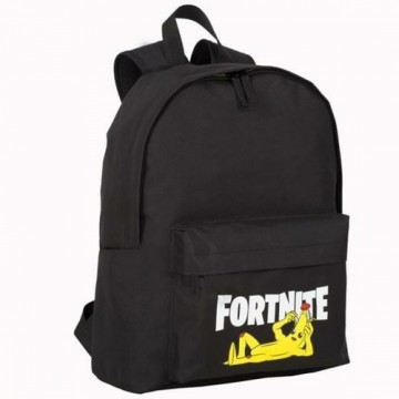 Skolas soma Fortnite Crazy Banana Melns 41 x 31 x 13,5 cm