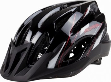 Bike helmet Alpina MTB17 black-white-red 54-58