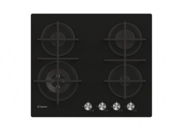 Candy CDK6GF4WEKB Black Built-in 59.5 cm Gas 4 zone(s)