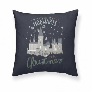 Spilvendrāna Harry Potter Magical Christmas Tumši zils 50 x 50 cm