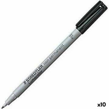 Фломастер Staedtler Lumocolor 316F  Чёрный (10 штук)