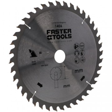 Faster Tools Zāģripa D350x30mm 48z