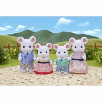 Статуэтки Sylvanian Families 5308 Marshmallow Mouse Family