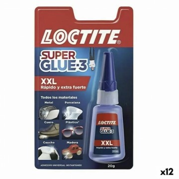 Tūlētēji Pielīpošs Loctite Super Glue-3 XXL 20 g (12 gb.)