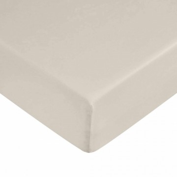 Fitted bottom sheet Decolores Liso Beige 200 x 200 cm Smooth