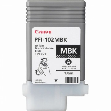 Oriģinālā Tinte Canon PFI-102 MBK Melns