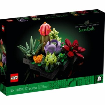 Celtniecības Komplekts Lego Succulent 10309 771 Daudzums Daudzkrāsains