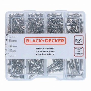 Screw kit Black & Decker Torx 265 Pieces
