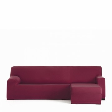 Right short arm chaise longue cover Eysa BRONX Burgundy 110 x 110 x 310 cm