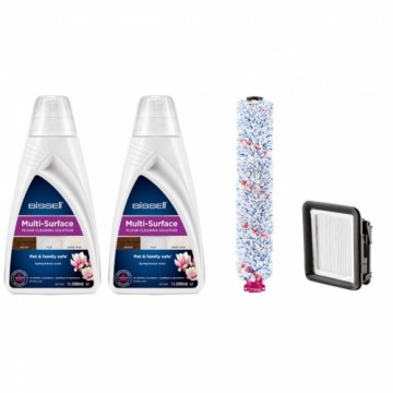 Bissell   Cleaning Pack MultiSurface (2xDetergents+Brushroll+Filter)