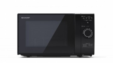 Sharp   Microwave Oven with Grill YC-GG02E-B Free standing, 700 W, Grill, Black