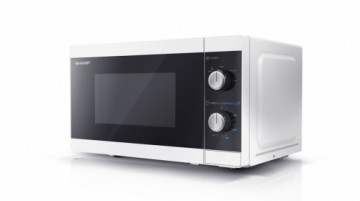 Sharp   Microwave Oven YC-MS01E-W Free standing, 800 W, White