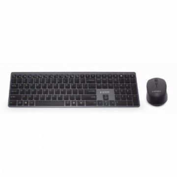 Клавиатура GEMBIRD KBS-ECLIPSE-M500-ES Чёрный QWERTY Qwerty US