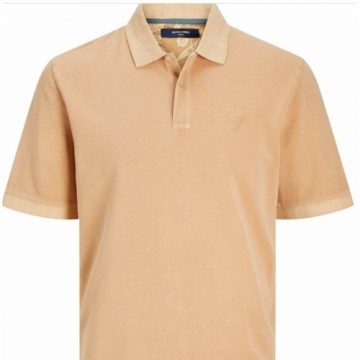 Vīriešu Polo ar Īsām Piedurknēm Jack & Jones JPRBLUWILLIAM  12257315  Bēšs