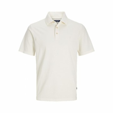 Men’s Short Sleeve Polo Shirt Jack & Jones JPRBLUWILLIAM  12257315  White