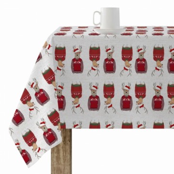 Stain-proof tablecloth Belum Merry Christmas 15 200 x 140 cm Reindeer